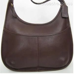COACH Vintage Brown Leather Ergo Hobo
